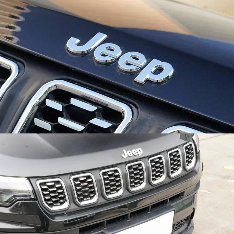 CMI1 Наклейка на новый автомобиль Эмблема на передний капот для JEEP Grand Cherokee Wrangler Renegade Liberty Compass Наклейки на задний багажник и боковые части