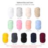 Super Chunky Yarn Cotton Handmade Pet Bed Soft and Thick Arm Knitting DIY Cat Dog Pet Bed Cave Nest Washable Cushion Rug Blanket  50 Meters/ 164 Feet