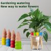 4 Pcs Terracotta Self Watering Spikes Planter Insert Automatic Watering Stakes Drip Irrigation Tool for Home Gardeners