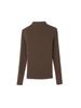 AW 2025 German Velvet Semi-High Neck Women's Slimming Long Sleeve Top