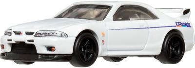 Hot Wheels Автомобильная культура Современная классика Nissan Skyline игрушечный мини-автомобиль от 3 лет и старше Белый HRV99 GT-R (BCNR33)