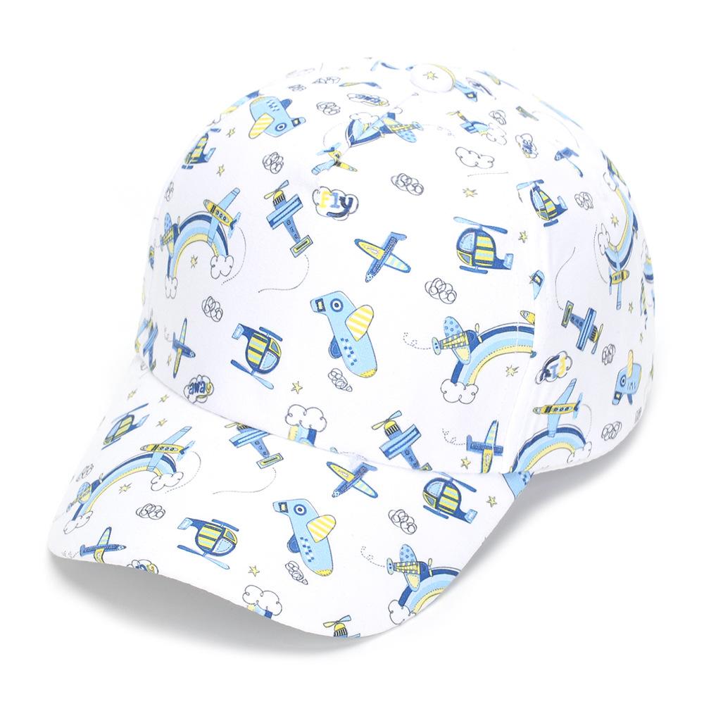 Children's Cartoon Animal Baseball Caps - Spring/autumn - Boys' Cute Beanie Hats - Girls' Sun Hats