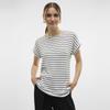 Brianna Fine Knit Striped Round Neck Sweater for Women VERO MODA