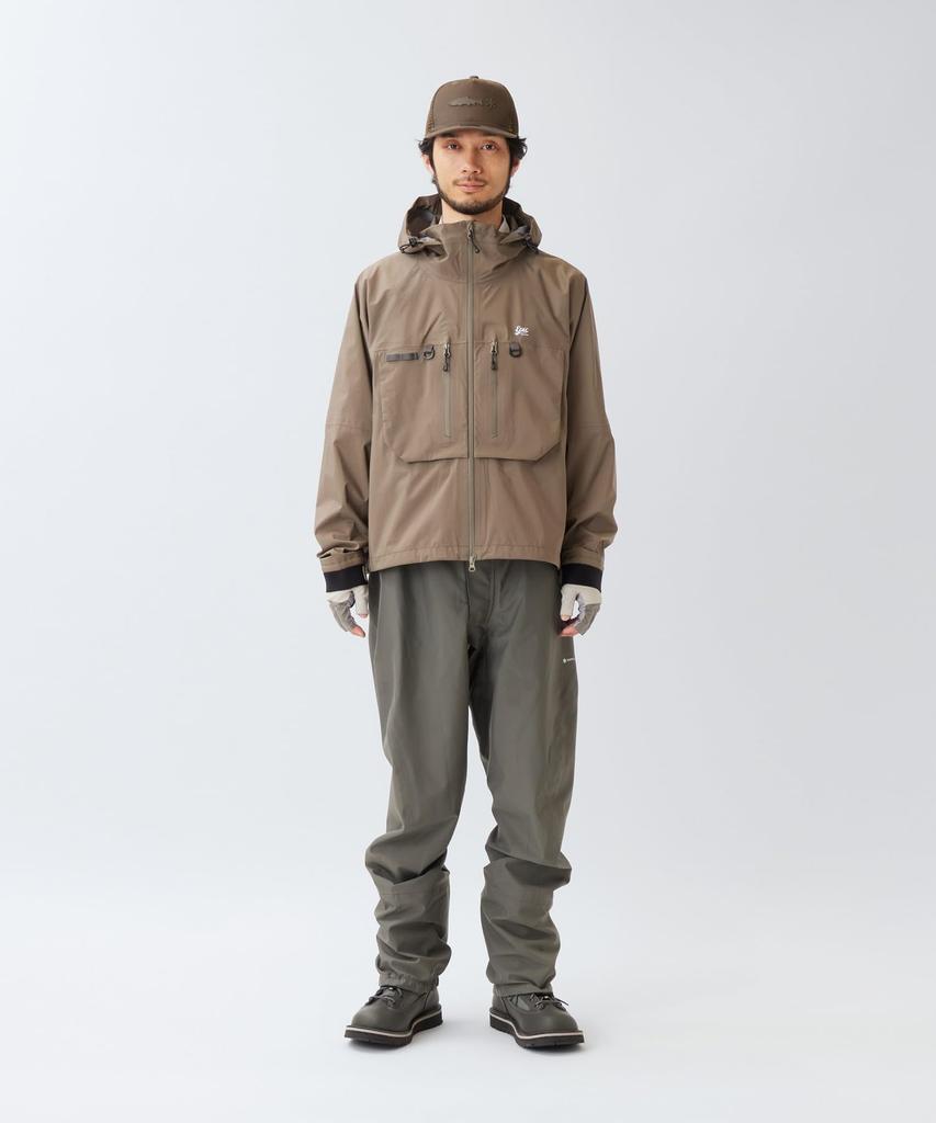 Snow Peak Clinton Rain Jacket Rain Jacket Raincoat GREIGE M EP-JK-26SU001 Men's Women's