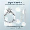 1PCS Invisible Ring Size Adjuster Transparent Spring Phone Ring Universal Men and Women Transparent Winding Coil
