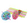 100pcs Mixed Color Umbrella Straws Plastic Parasol Drinking Straws  Summer