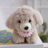 Puppy Bib Cute Cartoon Plush Keychain Pendant Bag Decor For Kids Collectors And