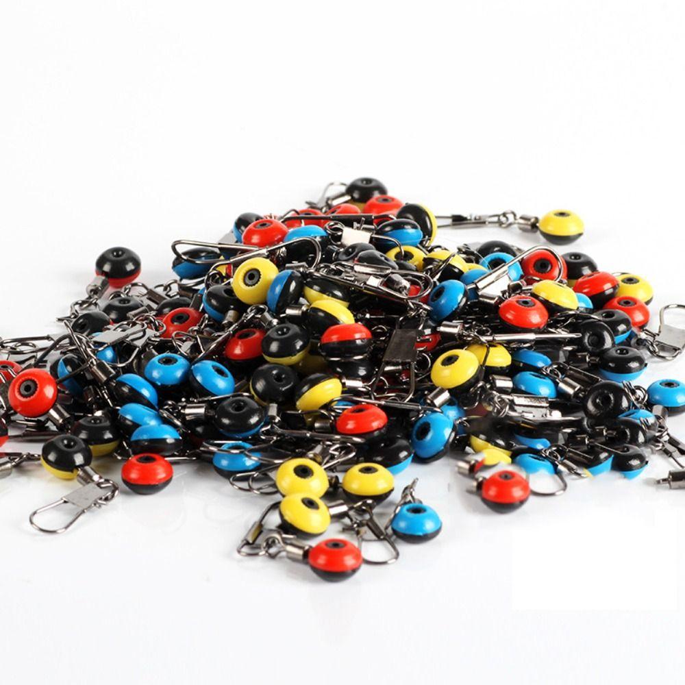 Соединители крючков Рыболовные снасти Космические бобы Поворотное звено Вертлюги Поплавок Рыболовные поплавки Кормушка Бусины