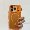 iPhone18PROMAX скин матовая крышка для объектива держатель чехол для мобильного телефона подходит для Apple 17 теплоотвод магнитное притяжение