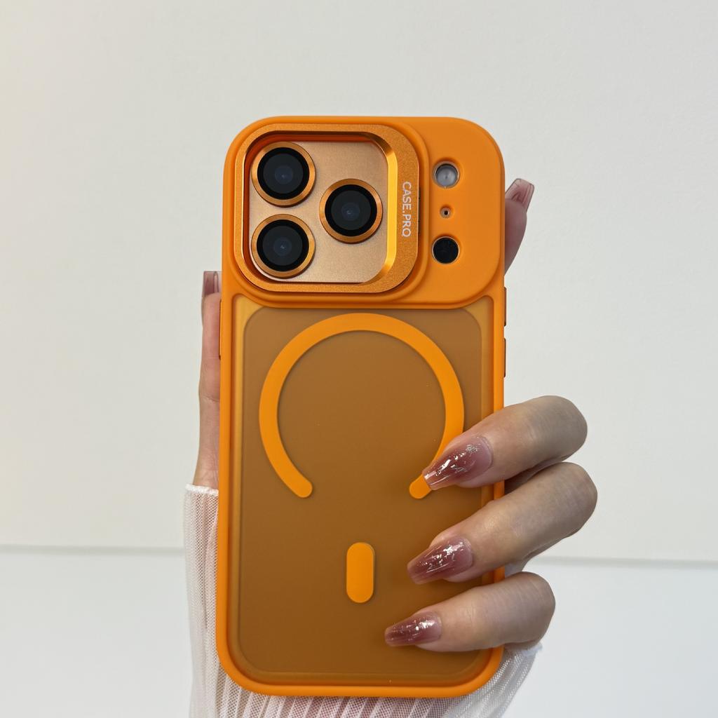 iPhone18PROMAX скин матовая крышка для объектива держатель чехол для мобильного телефона подходит для Apple 17 теплоотвод магнитное притяжение