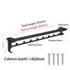 Upgrade Top Loading Adjustable Clothes Rails Wardrobe Pull Out Retractable Cabinet Clothes Hanger Closet Rod Organizer Rack