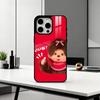 Плюшевая кукла M-Monchhichis Чехол для телефона для iPhone 17, 16, 15, 14, 13, 12, 11 Plus, Pro Max Магнитный для беспроводной зарядки Magsafe