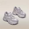 Thick-soled Heightening Dad Shoes for Women 2025 Autumn New Versatile Student Fashion Mesh Breathable Casual Sports Shoes