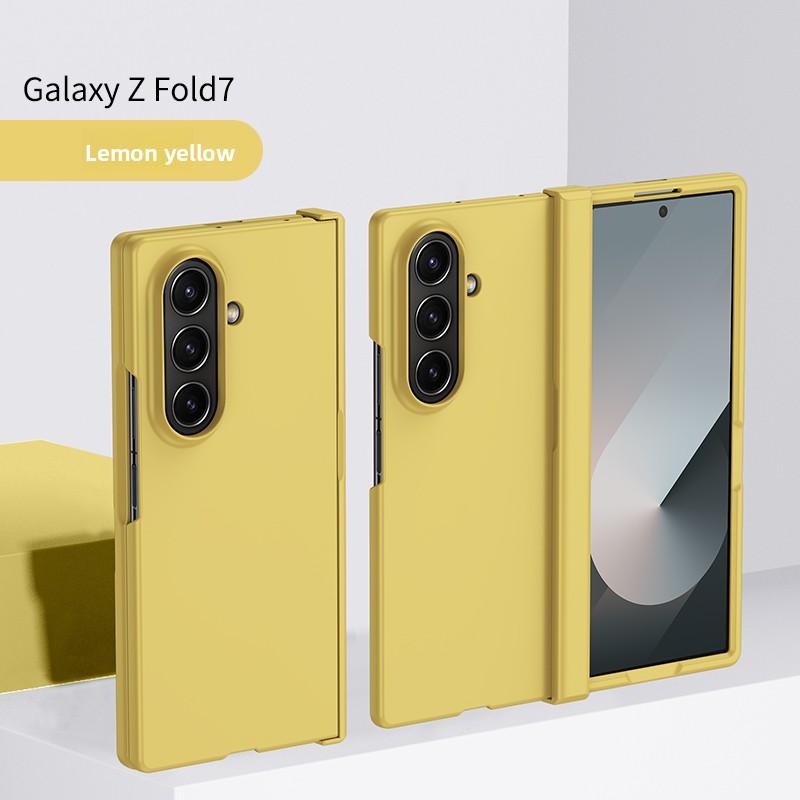 Жесткий чехол с текстурой PC и защитой шарнира для Samsung Galaxy Z Fold 7 6 5 3 4 ZFold7, полный комплект, защитная крышка