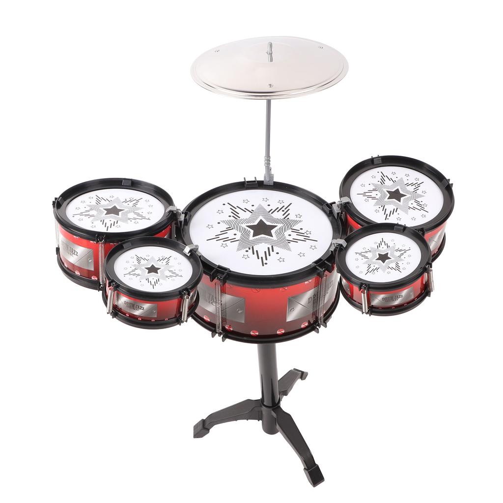 Музыкальный инструмент бас-барабан набор перкуссия портативный рок джаз барабан набор для начинающих