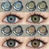 FUNSACHY 1Pair Colored Contact Lenses for Eyes Blue Eye Lenses Green Fashion Lenses High Quality Brown Natural Gray Eye Contacts