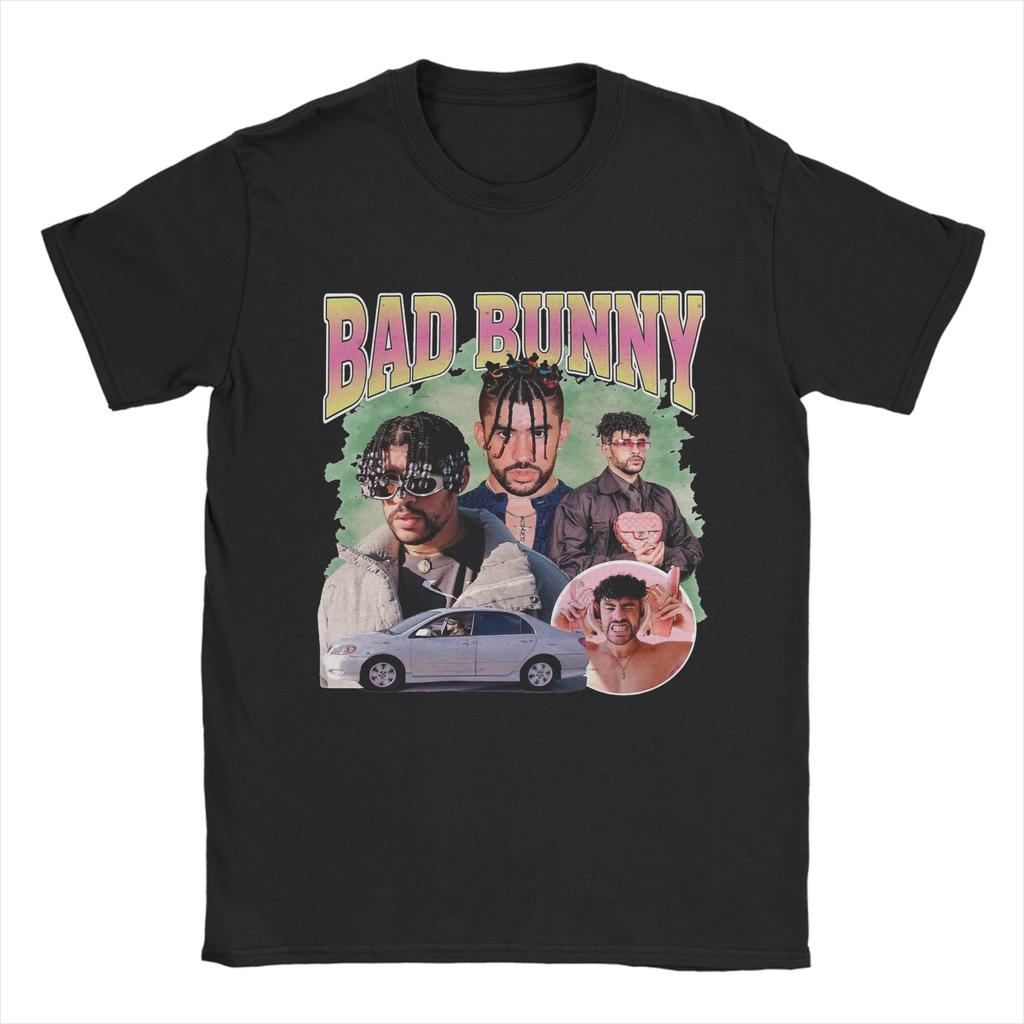 Unisex Mauvais Lapin Bad Bunny T Shirts  Cotton Tops Funny Short Sleeve Round Collar Tee Shirt Birthday Present TShirt