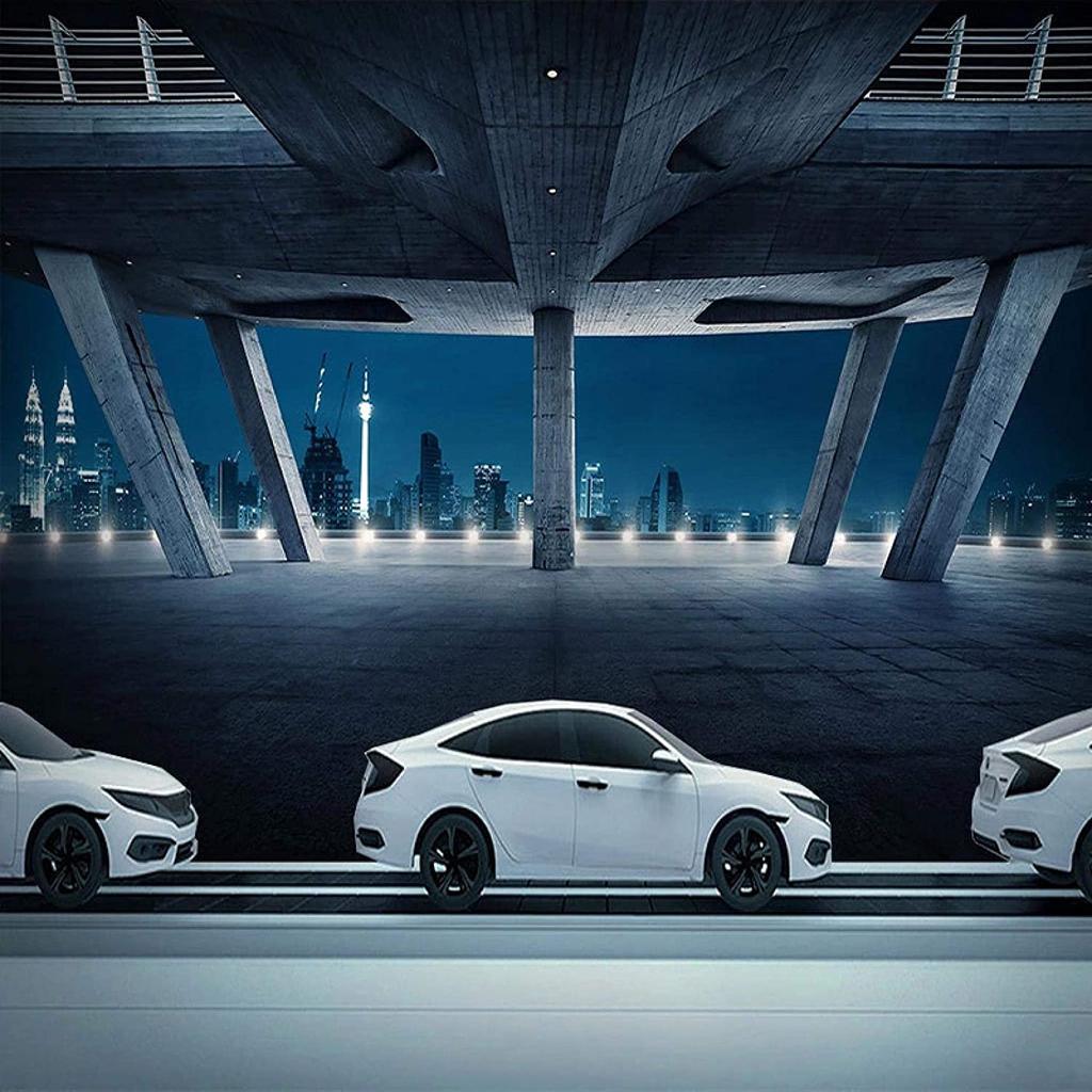 Decorative Wall Murals 3d Modern Space Cement Architecture Wall Mural For Walls Decorative Mural Decoration Dining Rooms Living Rooms