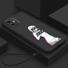Samsung Galaxy A14 A24 A54 A34 для iPhone 11 12 13 14 15 Pro Max Xiaomi Redmi 13C Huawei Straight Edge Мягкий чехол для телефона NY9 хентай Harajuku Anime Girl