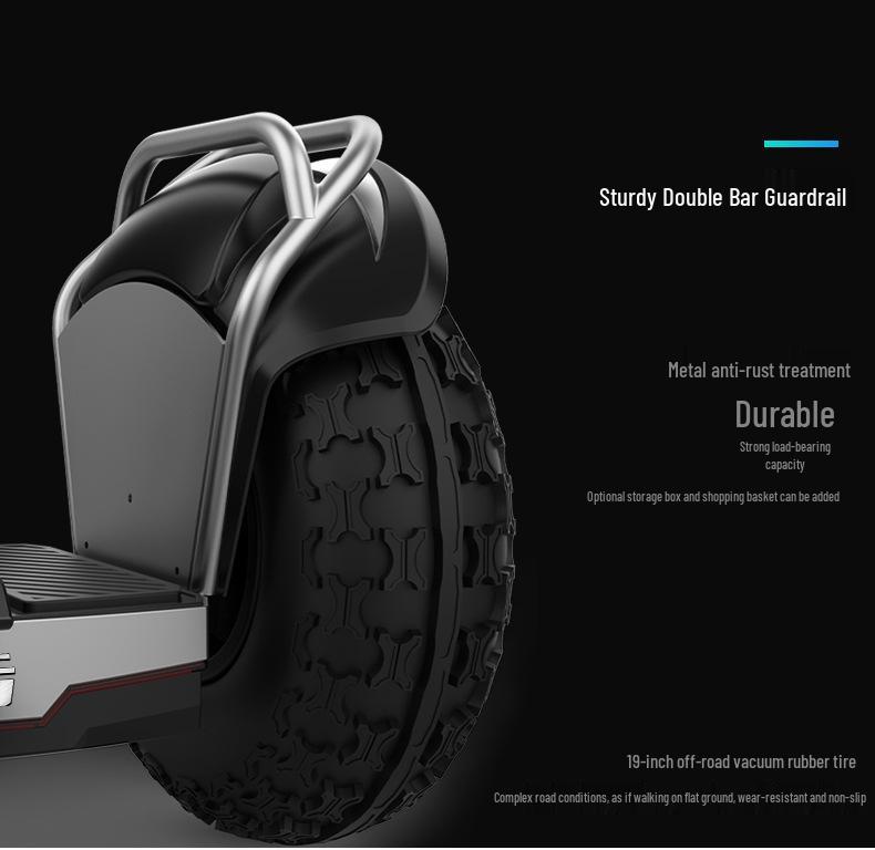 Lingbu High-End Smart Two-Wheeled Electric Off-Road Balance Scooter with Ultra-Long Battery Life for Adults