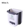Household Cabinet Door Mounted Hanging Kitchen Foldable Wall Mounted Trash Can Classified Hanging Trash Can Kitchen Accessories
