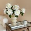 Real Touch Rose Artificial Flower Multicolor Lifelike Rose Flower Faux Flower  Home Decoration