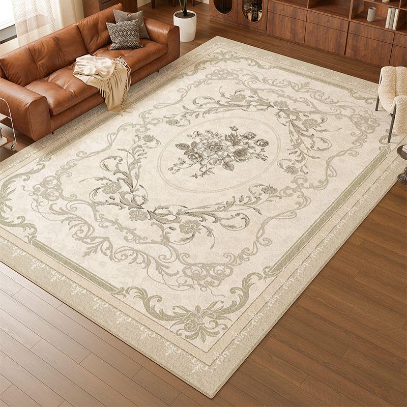 Living Room Carpet Cream Style Bedroom Floor Mat Home Sofa Imitation Cashmere Light Luxury Premium Japanese Style