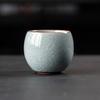 Чашка-мастер Жу窑 Ледяной цветок Керамический набор для чая Кунг-фу Персональная специальная чайная чашка Чайная чашка Одинарная высококлассная строительная чашка