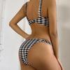 2025 Гусиная лапка Сексуальный женский купальник бикини Раздельный купальник