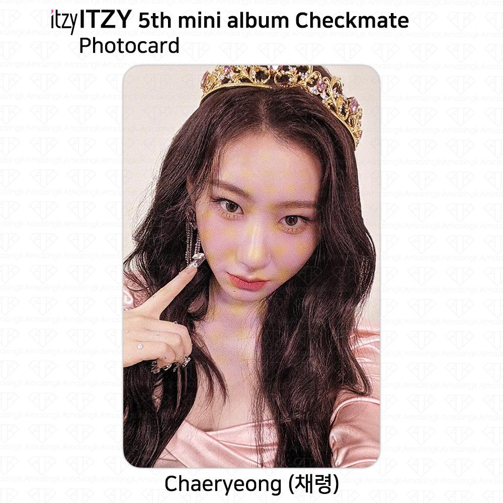 ITZY 5-й мини-альбом «Шах и мат», официальная фотокарта, прозрачная карта, специальная карта KPOP