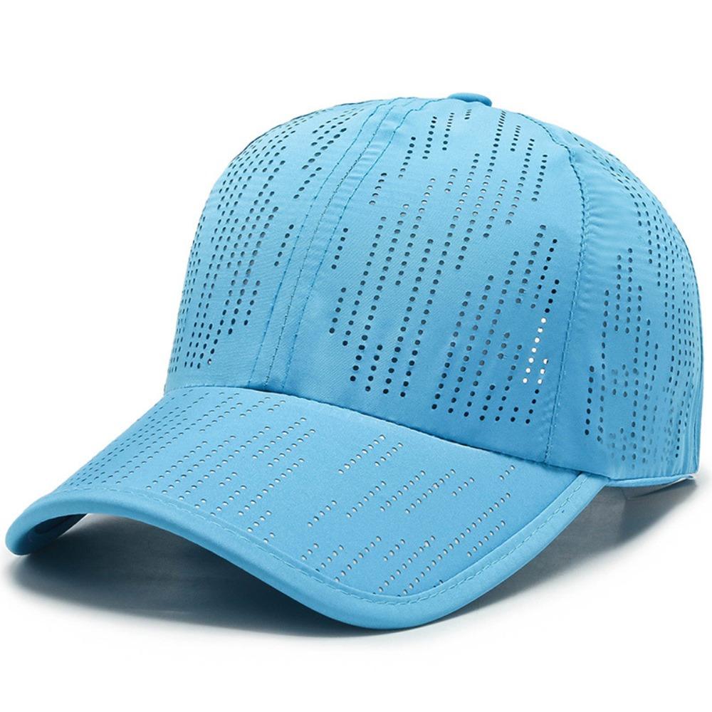 Breathable Mesh Baseball Cap Adjustable Trucker Hat Versatile Quick Drying Cap Unisex