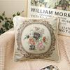 European-Style Sofa Pillow Case Luxury Living Room Pillows Bedside Backrest Embroidery Pillow Cover Large Pillow Removable