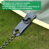 5PCS Tent Canopy Clip Outdoor Wind Rope Reusable Clamps Awning Tarpaulin Buckle Camping Mountaineering Shelters Accessories