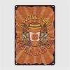Vintage Dr Pepper Metal Aluminum Sign Retro Wall Art Decor For Man Cave Pub Bar Garage Kitchen Bathroom And Office Dec