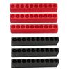 Хранилище для держателя бит отвертки 1/4 шестигранный хвостовик 10 отверстий Организуйте сверла