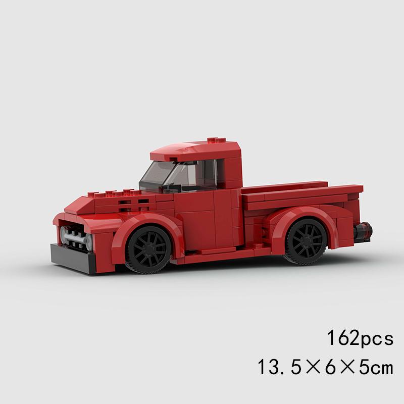 Городская самодельная модель гоночного автомобиля Super Race Car Speed ​​Model Building Bricks: ралли, спорт, гонки, полицейская машина, технический набор, подарок на Рождество.