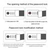 200 Pages Password Lock Notebook with Coded Lock Diary Book Retro Student Notepad  Stationery