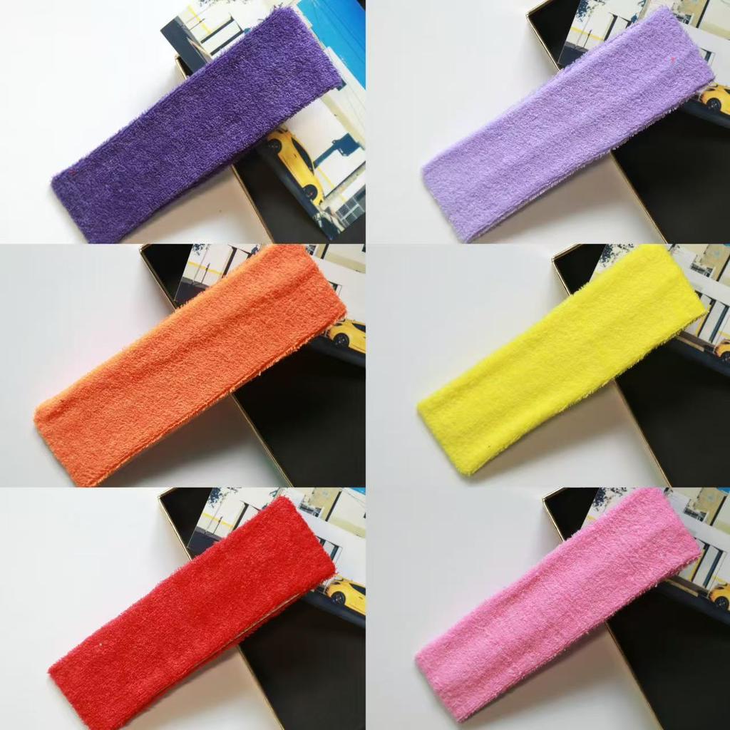 Pure cotton fashionable sports headband, sweat absorbing unisex headband, high elasticity soft hair accessory, yoga headband
