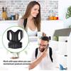 Adult Universal Back & Posture Correction Belt with Fixed Clavicle Support and Humpback Correction PU Material Single Pack