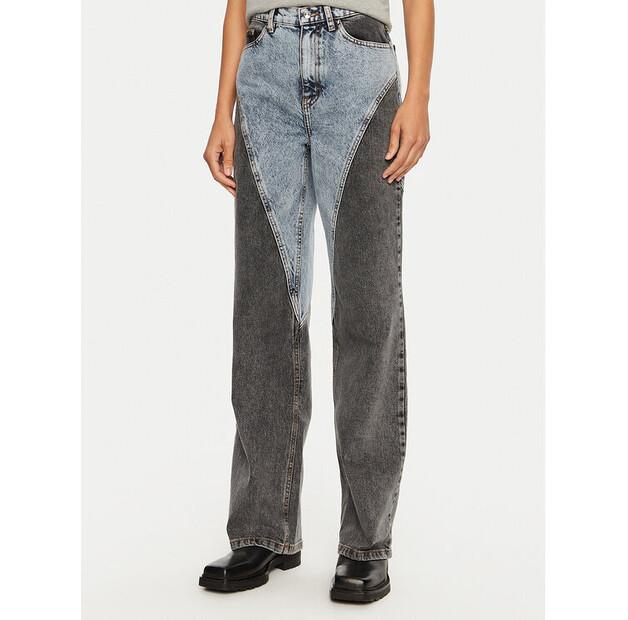 Джинсы ROTATE Betty 1128191603 синий Straight Fit