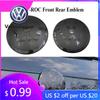 Для VW Volkswagen Jetta MK5 Golf VW T-ROC ABS Зеркальный Черный 144мм 113мм Эмблема Логотип На Переднюю Решетку Радиатора Автомобиля Значок На Заднюю Крышку Багажника Для Volkswa