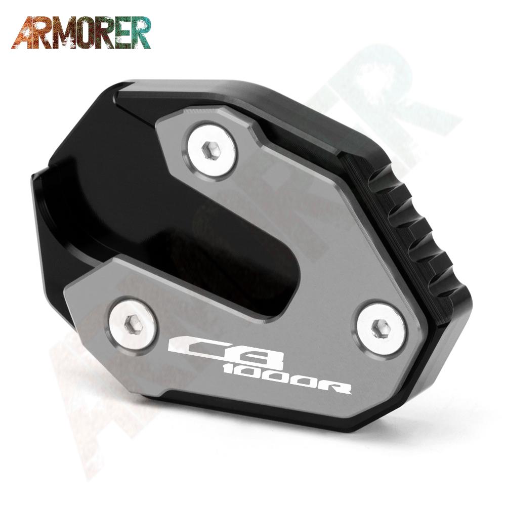 Аксессуары для мотоциклов для HONDA CB 1000R CB1000R CB1000 R подставка для ног с ЧПУ, боковая подставка для ног, удлинитель, опорная пластина 2018-