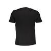 Tee shirt manches courtes col rond gros logo THINKING Noir