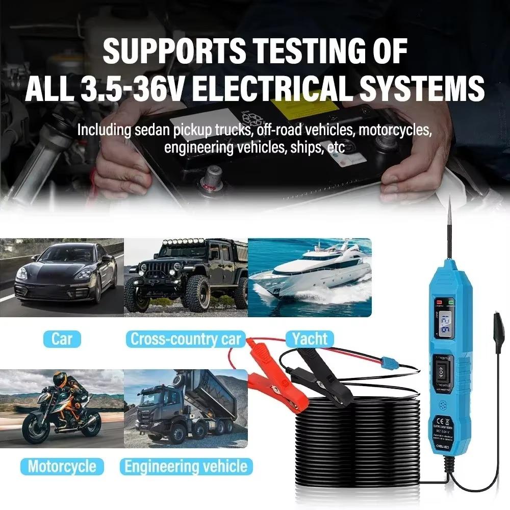 DC 7-36V Automotive Electric Circuit Tester 8A Car Power Circuit Probe Kit Car