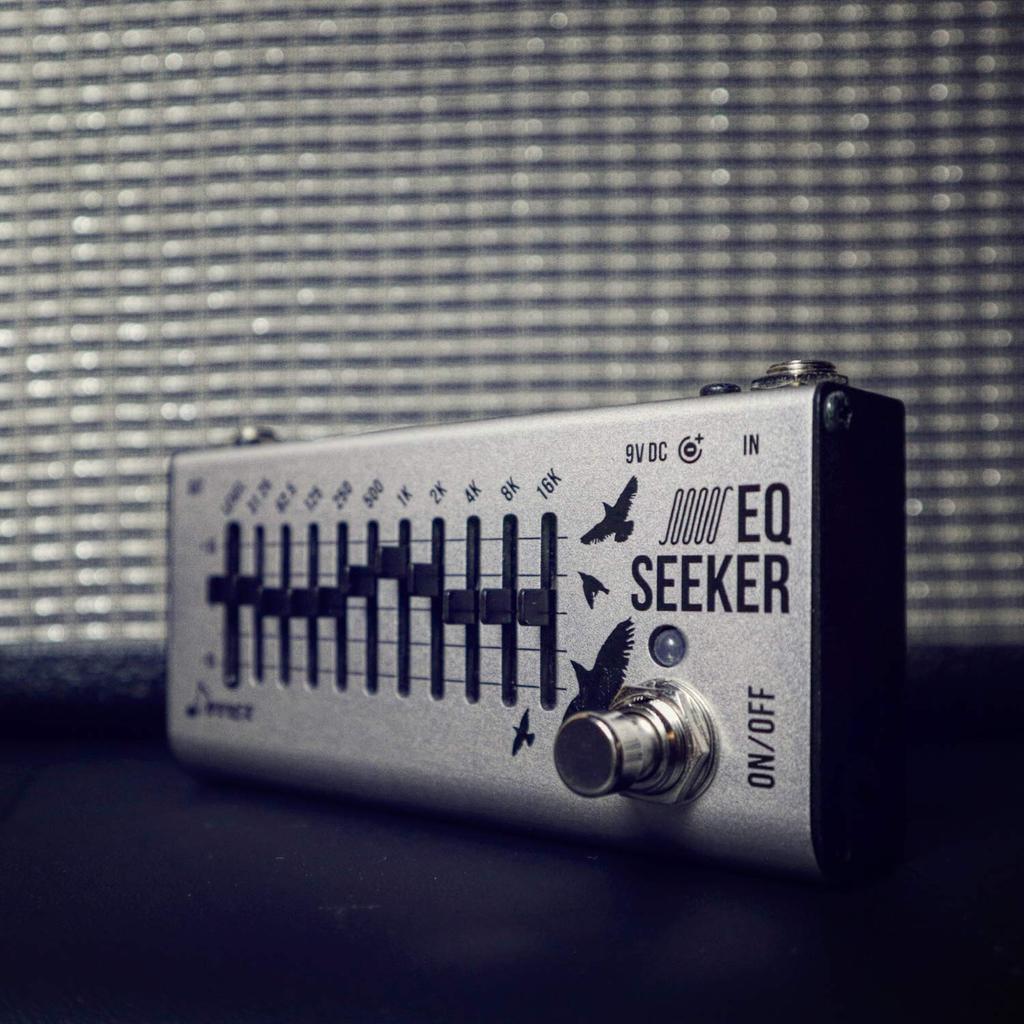 Donner EQ Seeker 10-полосный эквалайзер гитарная педаль эффектов (Искатель EQ)