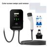 EV Wallbox 5M 7KW 32A Car Home EV Wallbox Charging Station Electric Car EV Wallbox With 5M Cable Color Screen