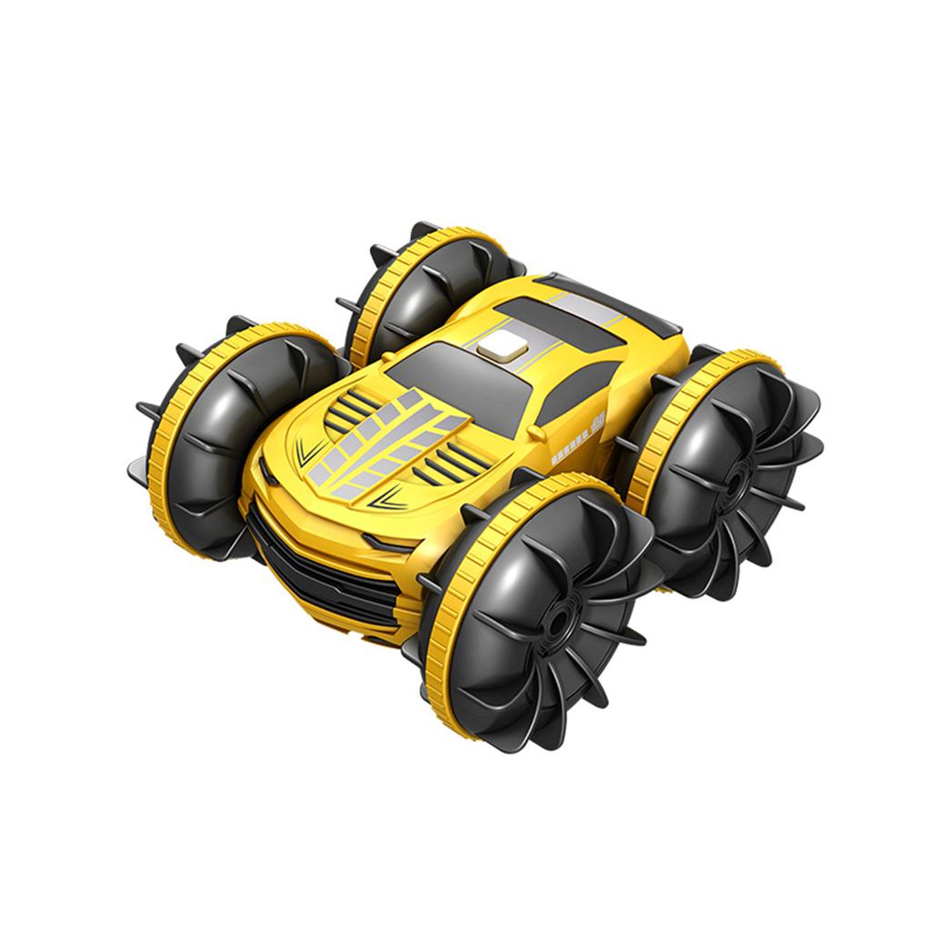 RC Stunt Car Doublesided Car Amphibious RC Car for Kids 2 In 1 RC Boat 2.4GHz 360 Degrees Rotate All