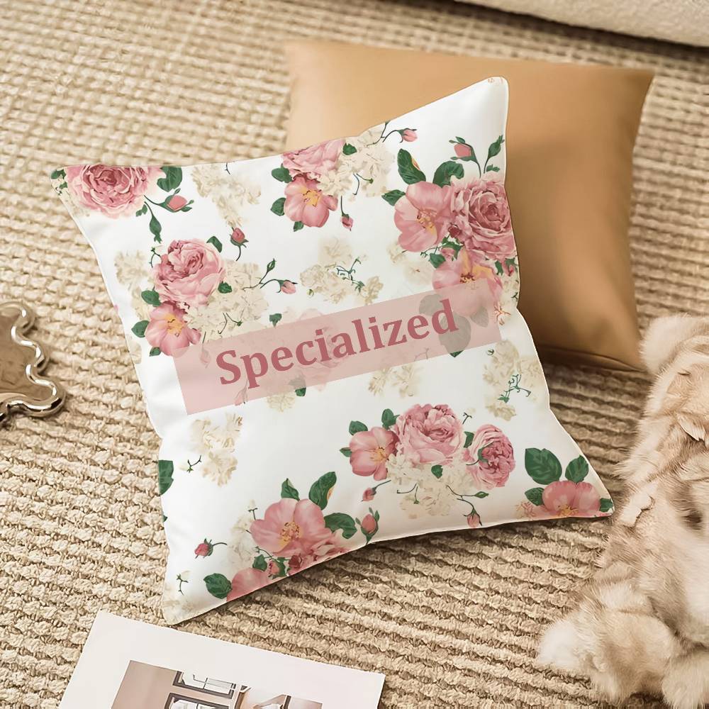 High-end Luxury Design S-Specialized-MT Pillow Case Comfort Sofa Bed Silky Elegant Invisible Zipper Decorative Cushion Cover