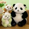 Плюшевая игрушка Панда Ханхан Симуляция Национальный сокровище Большая панда Кукла Детский подарок на день рождения Кукла
