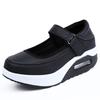 35-41 Women's Plus Size Fashionable Air Cushioned Sole Height Increasing Sports Shoes Rocking Shoes and Lazy Shoes